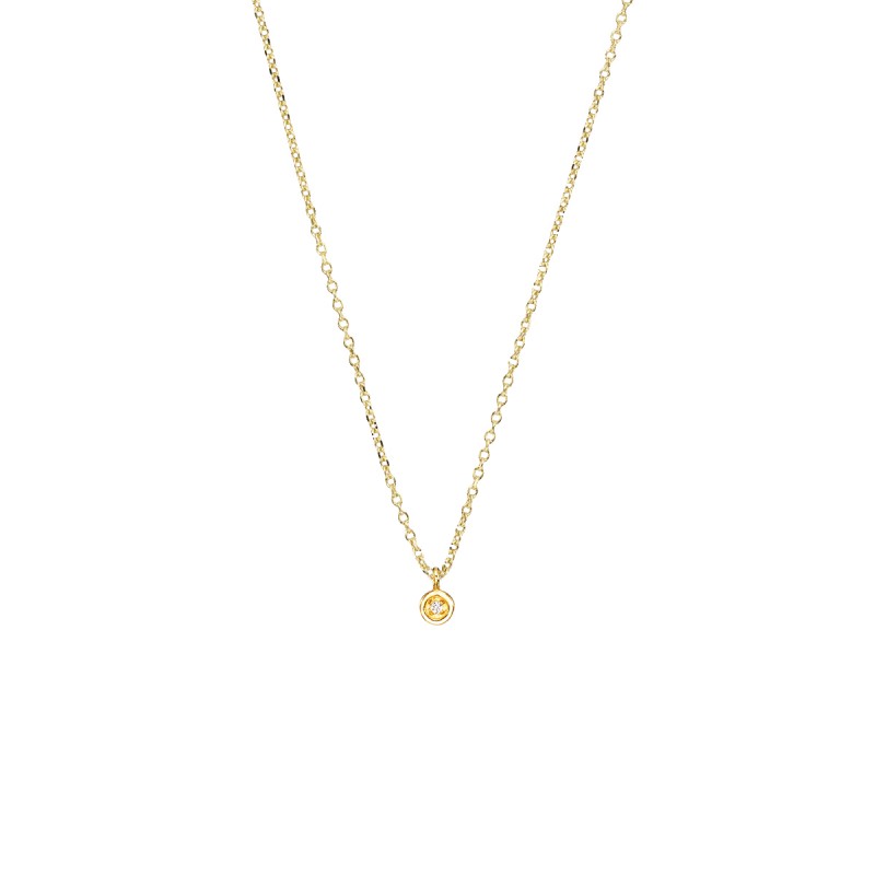 Χειροποίητο Μενταγιόν Χρυσό Κ14 Κύκλος KRI-E192