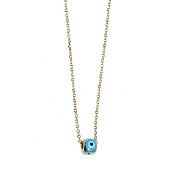 Necklace in silver 925 gold plated GRE-57113