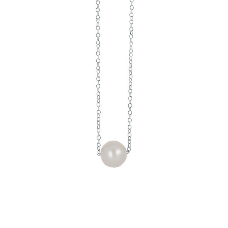 Fresh water pearl necklace in silver 925 PS/9W-KD001