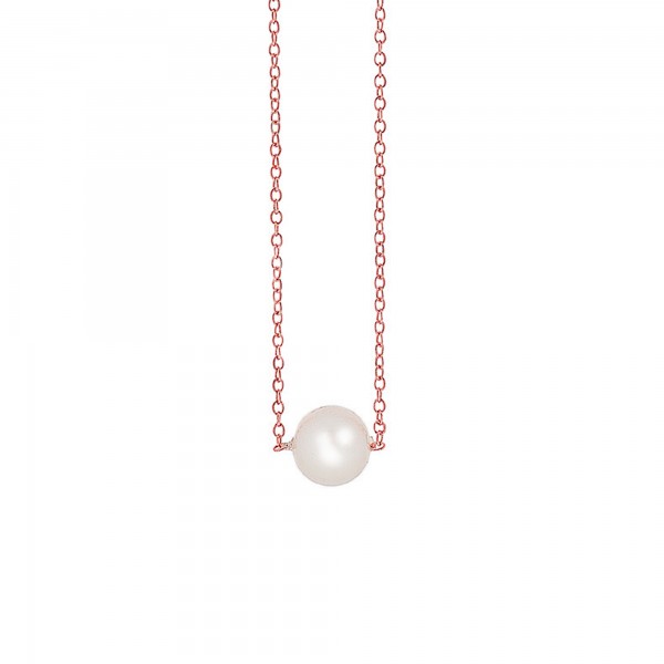 Fresh water pearl necklace in silver 925 PS/9W-KD001