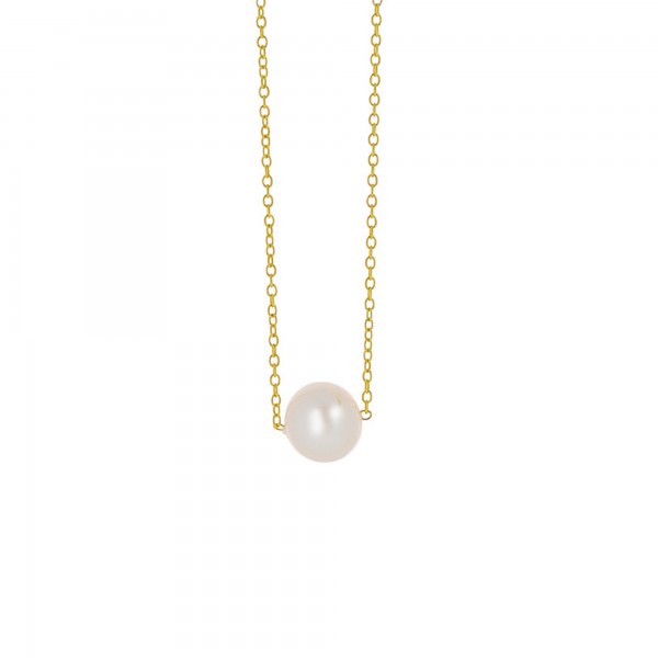 Fresh water pearl necklace in silver 925 PS/9W-KD001